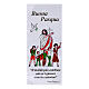 Palm Sunday bag for olive tree branches with image of Jesus Christ with young people 500 pieces s1