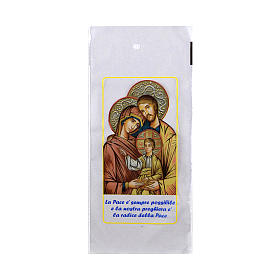 Palm Sunday palm strip bag with Holy Family 200 pieces