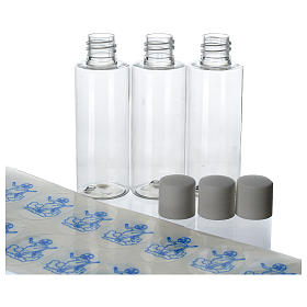 Accesorios para bendición: Botellas PVC para Agua Bendita 100 piezas (caja) 50 ml