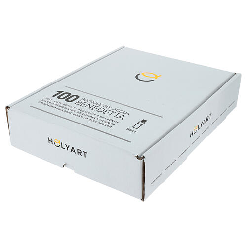 Holy water bottles, cylindrical 55 ml 100 pcs set 4