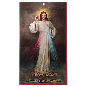 Benedictions: parchemin de Jésus Miséricordieux (100 pcs.) (italien)