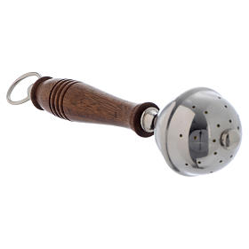 Accessoires pour bénédictions: Aspersoir avec manche en bois