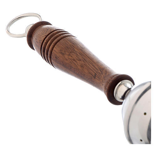 Holy water sprinkler with wooden handle 3