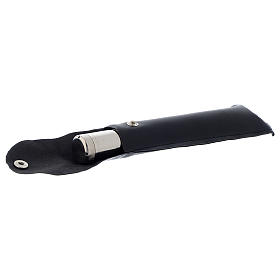 Taschenaspergill Messing mit Etui s4