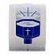 Stickers of the Baptismal font 100 pieces for all holy water bottles. s1