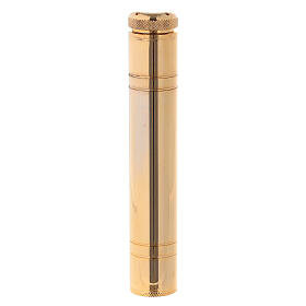 Sprinkler in golden brass, 14 cm
