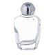 Holy water glass container, 15 ml with silver cap (50 pcs pack) s1