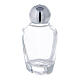 Holy water glass container, 15 ml with silver cap (50 pcs pack) s2