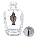 15 ml holy water glass bottle with silver metallic plastic cap Immaculate Virgin Mary (50-PIECE PACK) s3