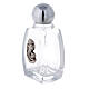 Holy water bottle with Madonna with Child, 15 ml in glass (50 pcs pk) s2