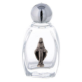 Holy water bottle with Immaculate Mary, 15 ml in glass (50 pcs pk)