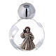 Holy water bottle 15 ml in glass with Divine Mercy (50 pcs pk) s1