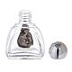 12 ml holy water glass bottle with silver metallic plastic cap Holy Family (50-PIECE PACK) s3
