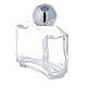Rectangular holy water bottle, 15 ml in glass (50 pcs pack) s2