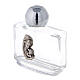 Glass holy water bottle 15 ml in glass with Madonna and Child (50 pcs pack) s2