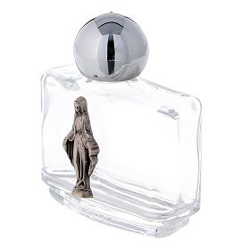 Glass holy water bottle 15 ml in glass with Miraculous Mary (50 pcs pack)