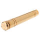 Holy water sprinkler 16 cm, in light gold with jacquard case s3