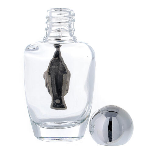 Bottiglietta acquasanta placca Immacolata 30 ml (50 PZ) vetro 3