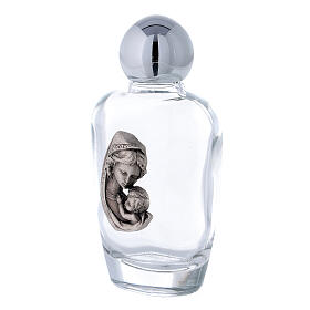 Bottiglietta acquasanta Madonna con bambino 50 ml (50 PZ) vetro