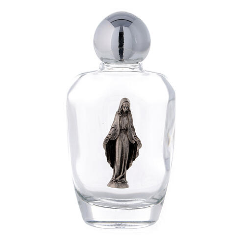 Virgin Mary Holy water glass bottle, 50 ml, lot of 50 1