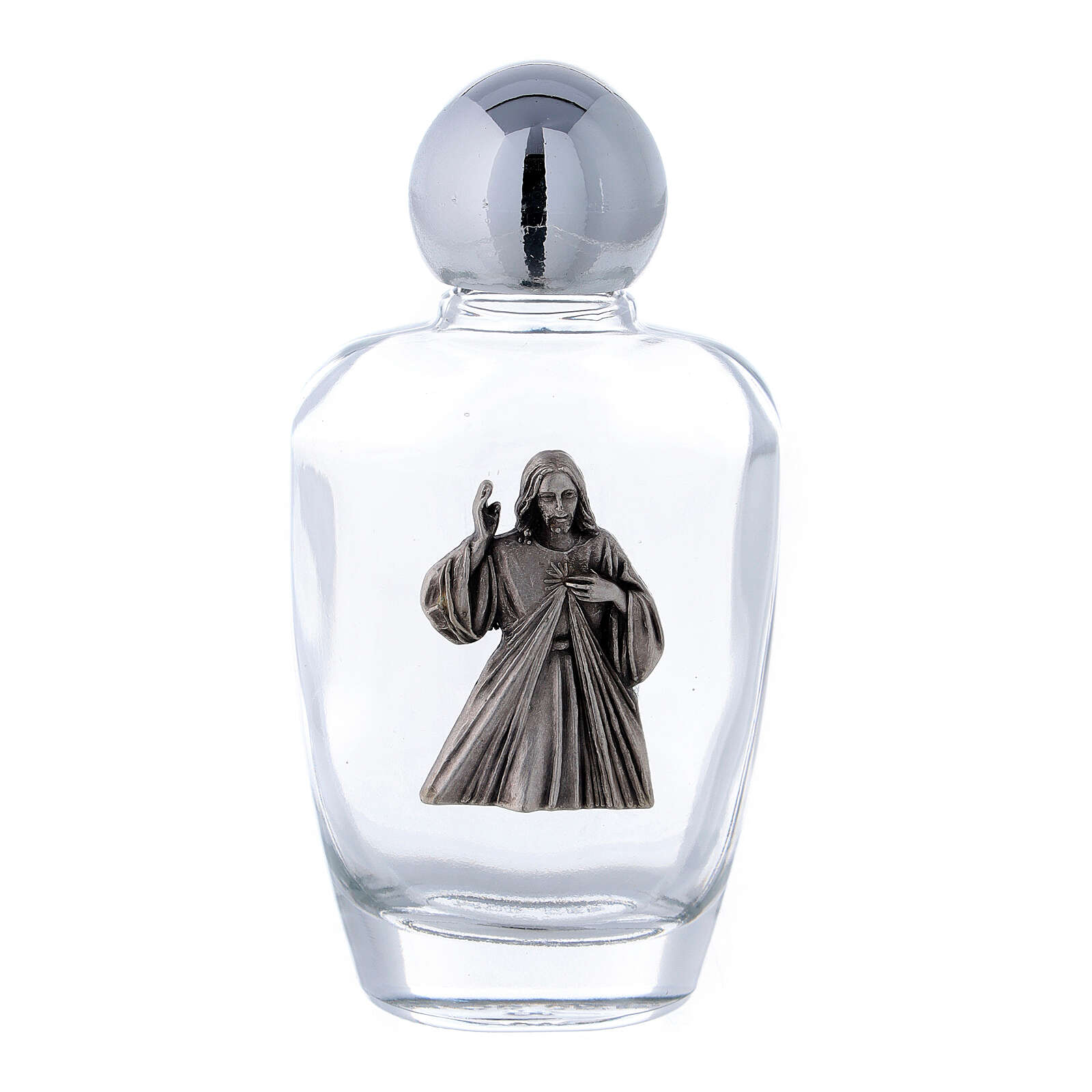 Divine Mercy Holy water glass bottle, 50 ml, lot of 50 | online sales ...