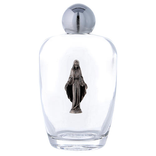 Immaculate Virgin Mary Holy water glass bottle, 100 ml, lot of 25 1