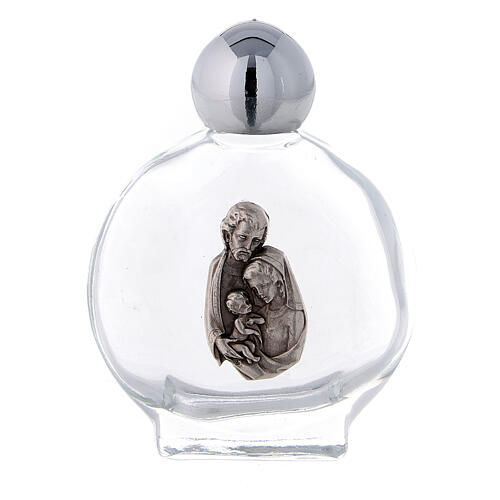 15 ml Holy water bottle with Holy Family in glass (50 pcs pk) 1