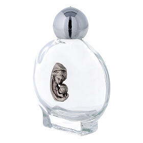 Buteleczka 15 ml na wodę święconą Madonna z Dzieciątkiem (50 sztuk) szkło