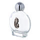 15 ml Holy water bottle with Mary and Child in glass (50 pcs pk) s2