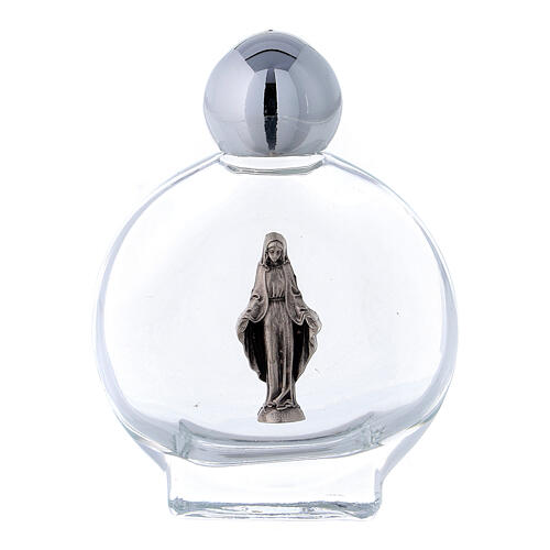 15 ml Holy water bottle with Immaculate Mary in glass (50 pcs pk ...