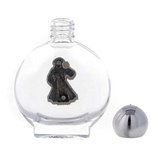 15 ml Holy water bottle with Merciful Jesus in glass (50 pcs pk) 3