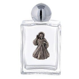 Holy water bottle with Merciful Jesus 15 ml (50-PIECE PACK) in glass
