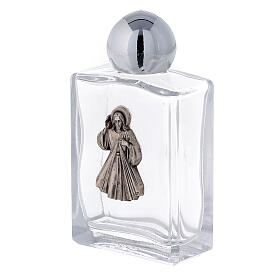 Holy water bottle with Merciful Jesus 15 ml (50-PIECE PACK) in glass