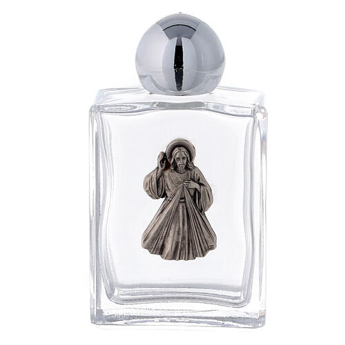 15 ml holy water bottle Divine Mercy (50 pcs pk) in glass 1
