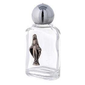 Holy water bottle with Immaculate Virgin Mary 10 ml (50-PIECE PACK) in glass