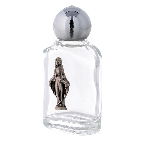 Holy water bottle with Immaculate Virgin Mary 10 ml (50-PIECE PACK) in glass 2