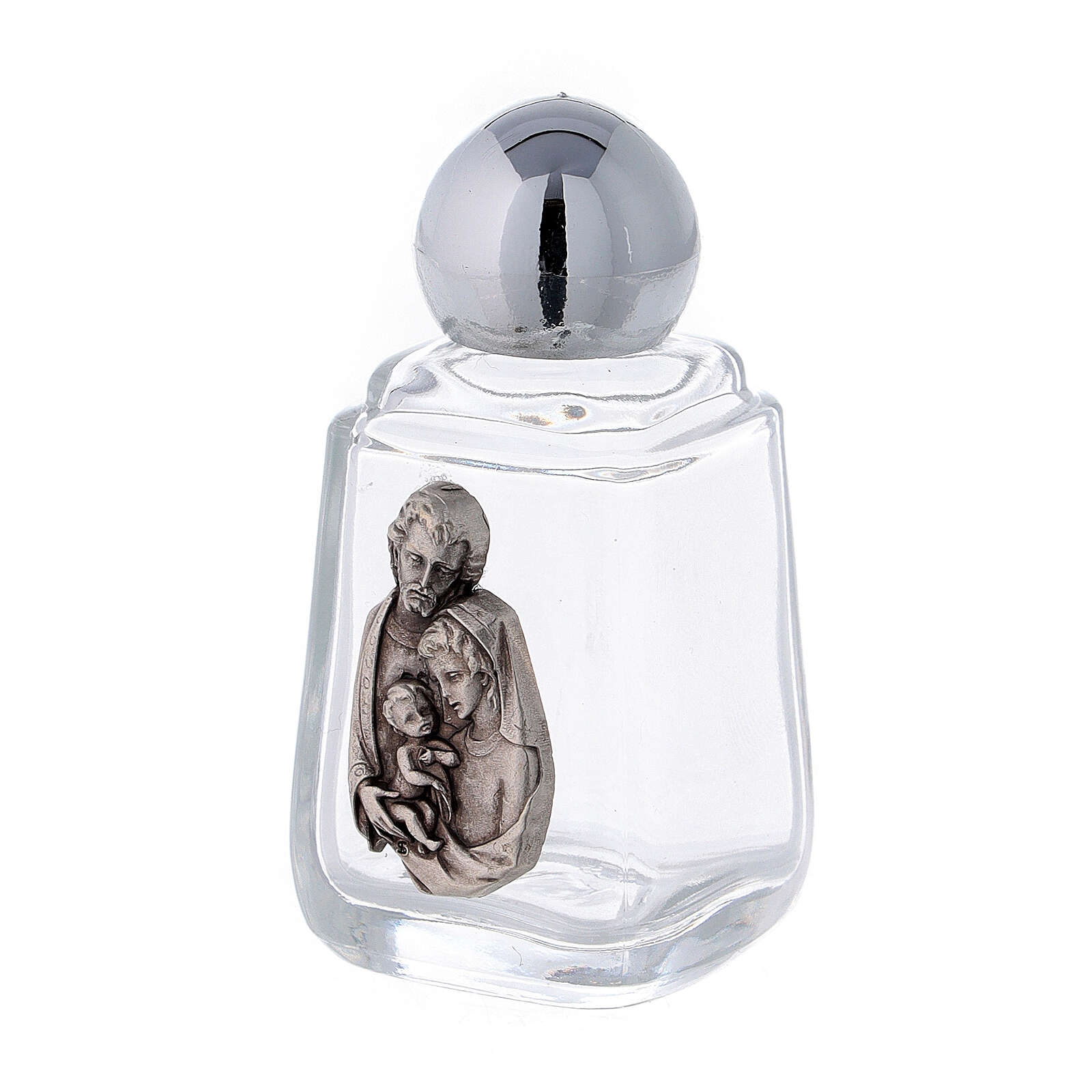 Glass holy water bottle with Holy Family, 15 ml (50 piece | online ...