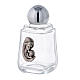 Glass holy water bottle with Madonna and Child, 15 ml (50 piece pk) s2