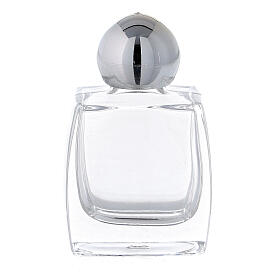 Objetos para Bênção: Garrafa água benta vidro tampa prata 10 ml 50 peças Objetos para Bênção: Garrafa água benta vidro tampa prata 10 ml 50 peças