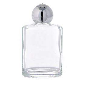 Objetos para Bênção: Garrafa achatada água benta 15 ml em vidro 50 peças Objetos para Bênção: Garrafa achatada água benta 15 ml em vidro 50 peças