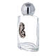 15 ml holy water bottle with Madonna with Child in glass (50 pcs pk) s2