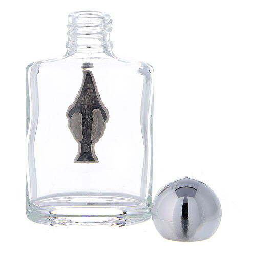 Holy water bottle with Holy Family 15 ml (50-PIECE PACK) in glass 3