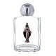 Holy water bottle with Holy Family 15 ml (50-PIECE PACK) in glass s1