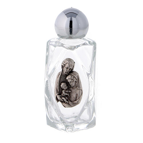 15 ml Holy water bottle Sacred Family, in glass (50 PIECE PACK) 1