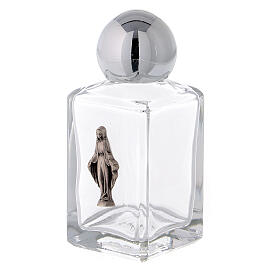 Holy water bottle with Immaculate Virgin Mary 35 ml (50-PIECE PACK) in glass