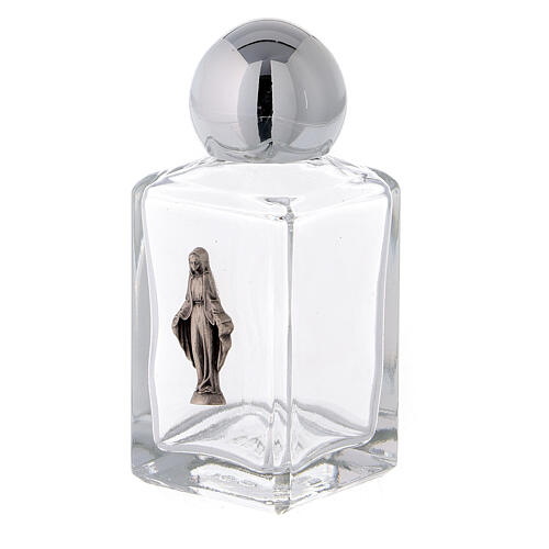 Holy water bottle with Immaculate Virgin Mary 35 ml (50-PIECE PACK) in glass 2