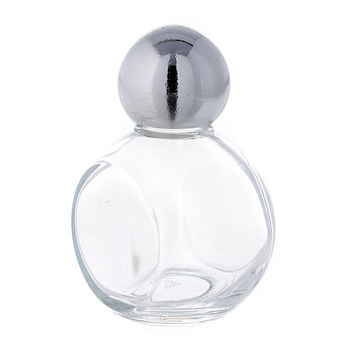 Round holy water bottle 35ml, glass (50 pcs PACK) 2