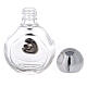 Round holy water bottle with Madonna and Child 35 ml (50 pcs) glass s3