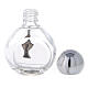 Round holy water bottle with Immaculate Mary 35 ml (50 pcs) glass s3