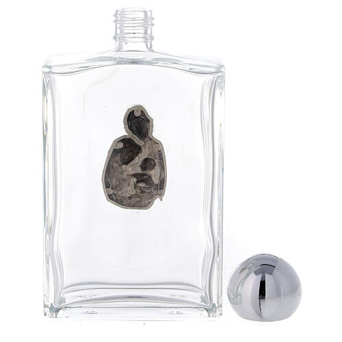 Holy water bottle with Holy Family 100 ml in glass (25-PIECE box) 3